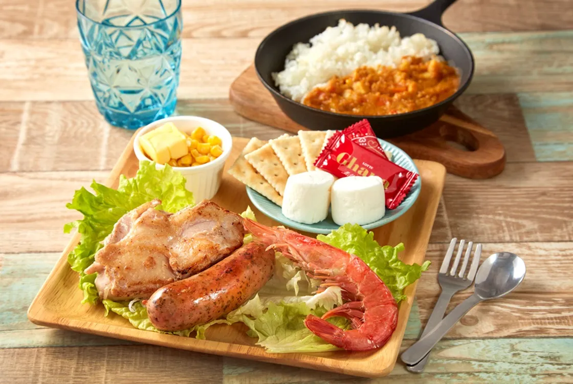 Enjoy BBQ for dinner